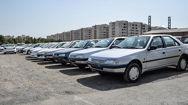 مزایده اینترنتی خودروهای آسیب دیده ایران خودرو